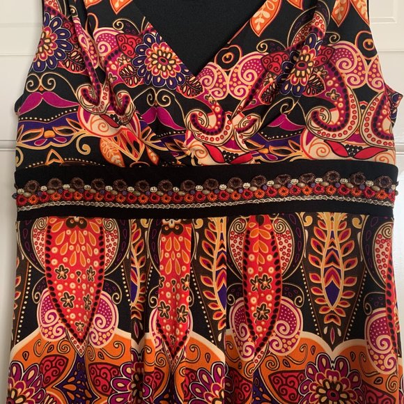 Boho Inspired Ronni Nicole Dress - Size 8 - Picture 3 of 9